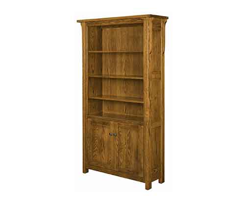 Boston Bookcase with Lower Doors - Click Image to Close