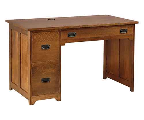 (image for) Amish Allison Single Pedestal Desk