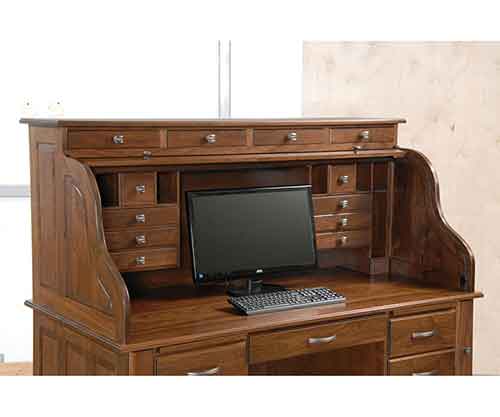 Modal Additional Images for Amish Jacobs Rolltop Desk