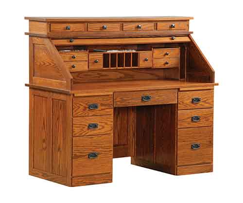 (image for) Amish Mission Deluxe Rolltop Desk