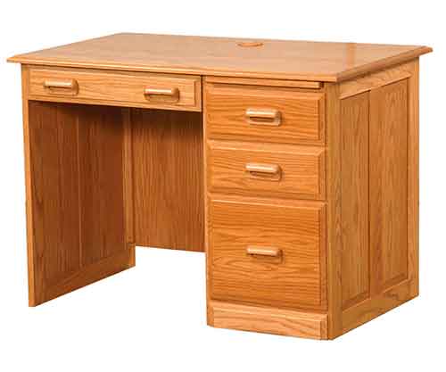 (image for) Amish Regency Single Pedestal Desk