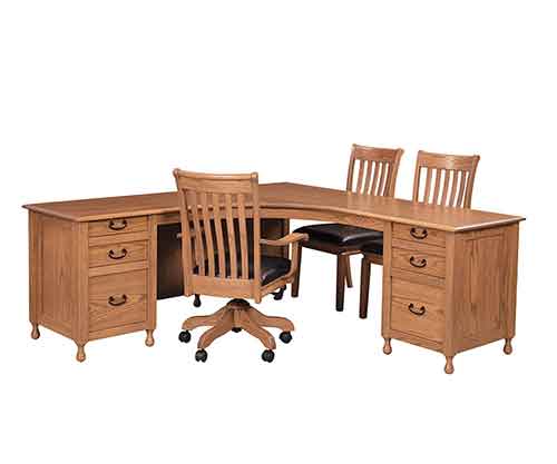 (image for) Amish Shiloh L Desk