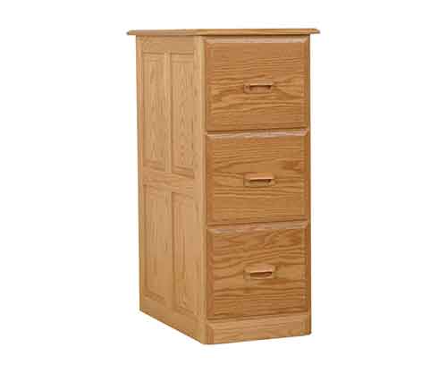 (image for) Amish Traditional 3 Drawer File Cabinet