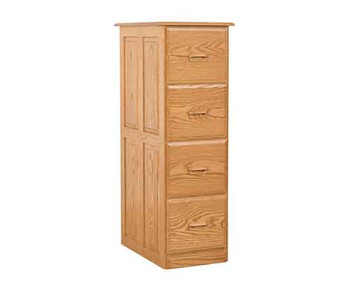 (image for) Amish Traditional 4 Drawer File Cabinet