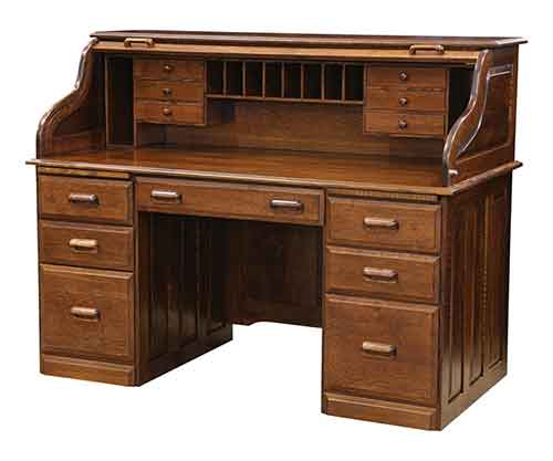 (image for) Amish Traditional Rolltop Desk