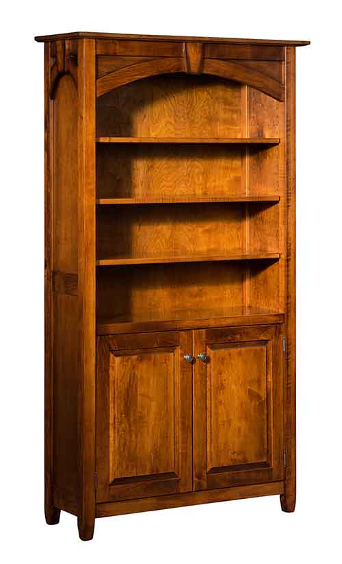 (image for) Amish Kensing Bookcase with Doors