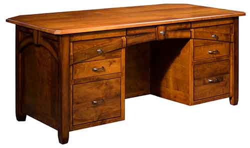 (image for) Amish Kensing Executive Desk