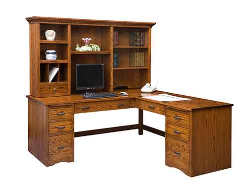 (image for) Amish Mission Corner Desk