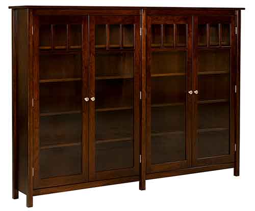 (image for) Amish Mission Double Bookcase