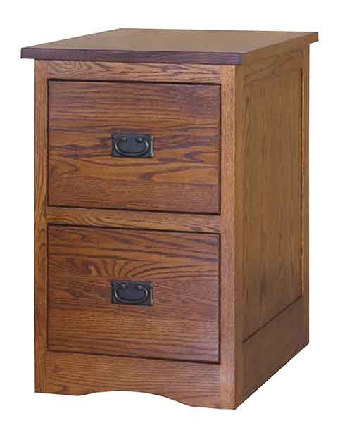 (image for) Amish Mission File Cabinet w/Flush Flat Front