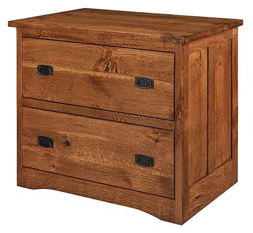 (image for) Amish Mission Lateral File Cabinet