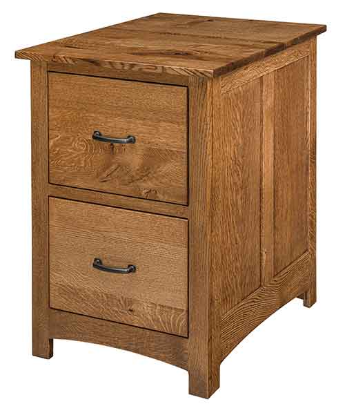 (image for) Amish Oakridge File Cabinet