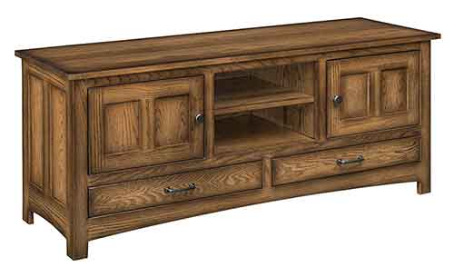 (image for) Amish Oakridge TV Stand