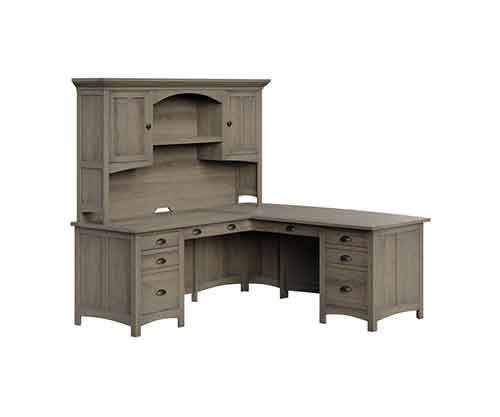 (image for) Amish Oakwood L Desk