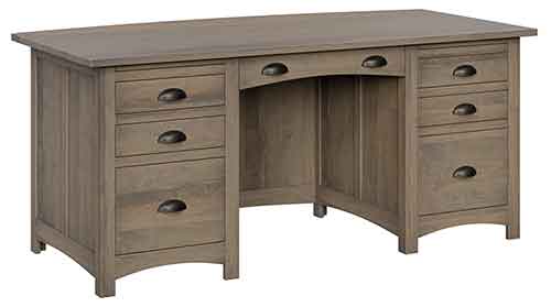 (image for) Amish Oakwood Executive Desk