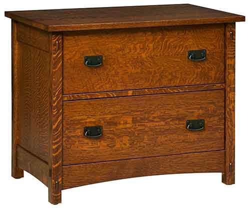 (image for) Amish Signature Mission Lateral File Cabinet