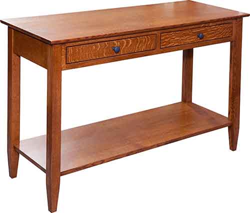 Knob View Shaker Console Table