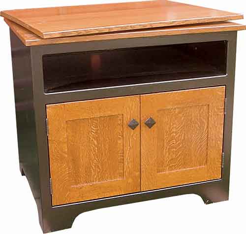 Knob View TV Stand 18x31