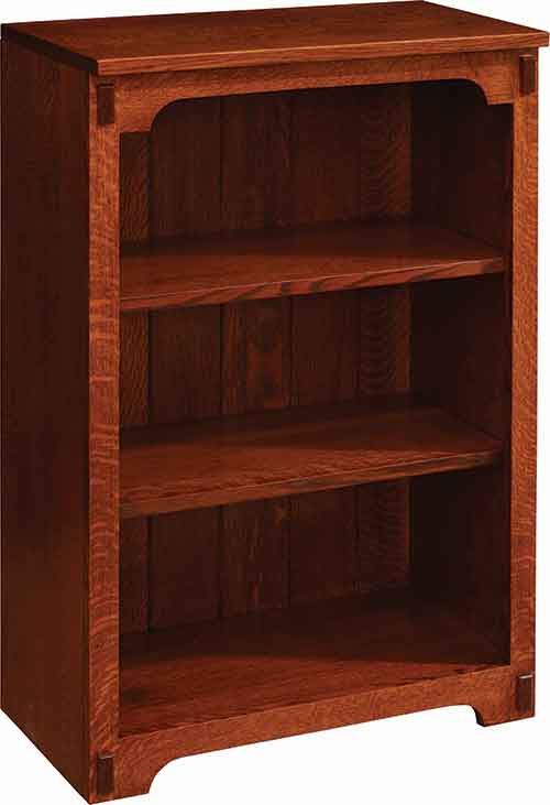 Mission Bookcase 24xw36hx13d w/ 2 Adj. No Fixed Shelf