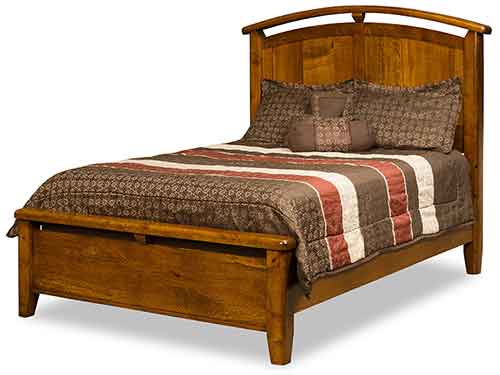 Cascade Queen Bed, Low Footboard - Click Image to Close