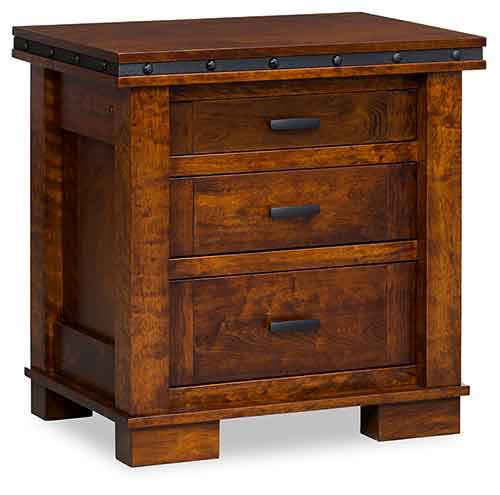 Monta Vista 3-Drawer Nightstand