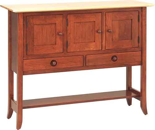 Shaker Hill Sideboard, 3-door, 2-drawer