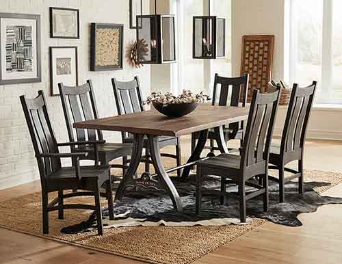 Amish Country Shaker Dining Chair - Click Image to Close