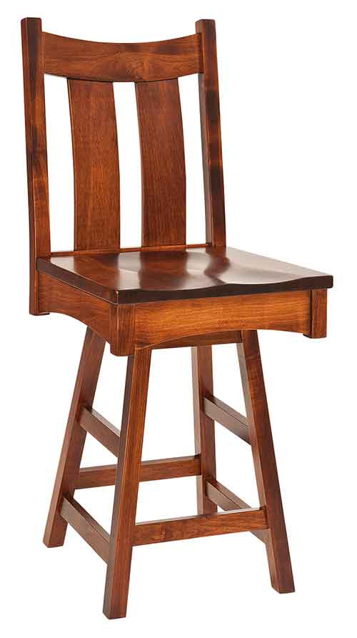 Amish Country Shaker Bar Stool