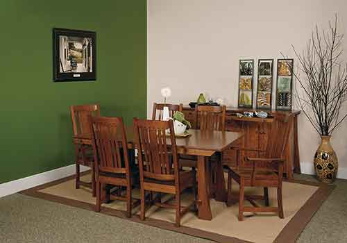 Amish Grant Dining Chair - Click Image to Close
