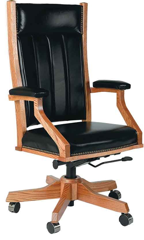 Amish Mission Desk Chair (with gas lift)