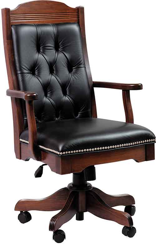 Amish Starr Executive Arm Chair (with gas lift)