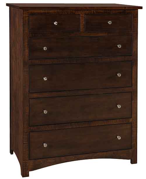 Amish Shaker 6 Drawer Chest