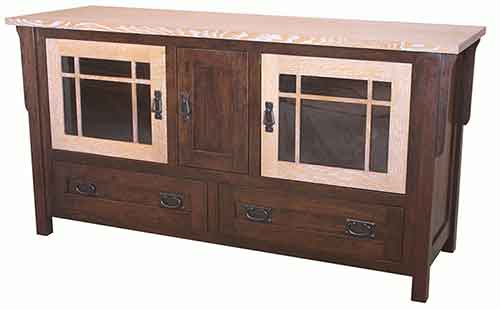 Amish Craftsman 72" Plasma Cabinet