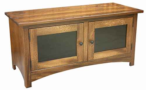 Amish Shaker 48" Plasma Cabinet - Click Image to Close