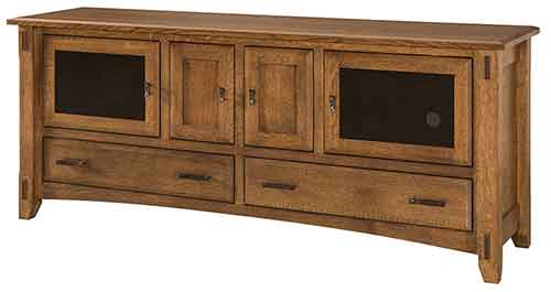 Amish Tacoma 76" Plasma Cabinet