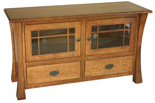 Amish Vandalia 53" Plasma Cabinet - Click Image to Close