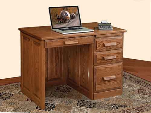 Tradtional Flat Top Desk - Click Image to Close