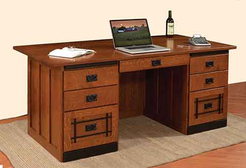 Mission Executive Flat Top Desk