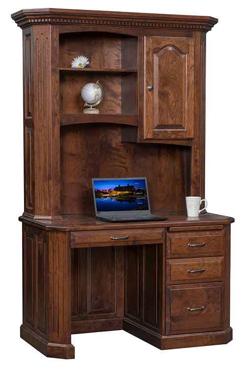 Fifth Avenue 48" Flat Top Desk with Hutch - Click Image to Close