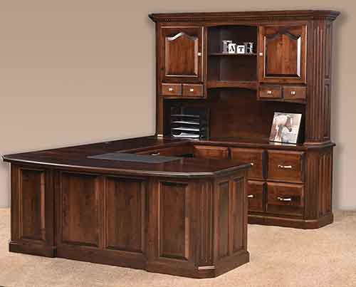 Fifth Avenue U-Desk with Hutch