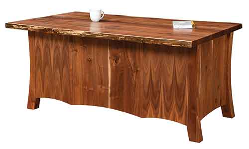 Lexington Executive Desk with Live Edge