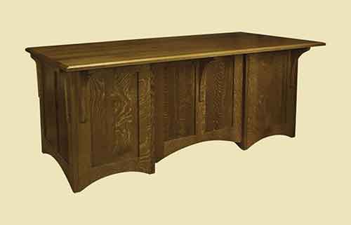 Lincoln Executive Desk - Click Image to Close