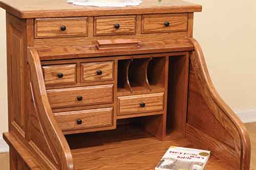 Secretary Roll Top Desk