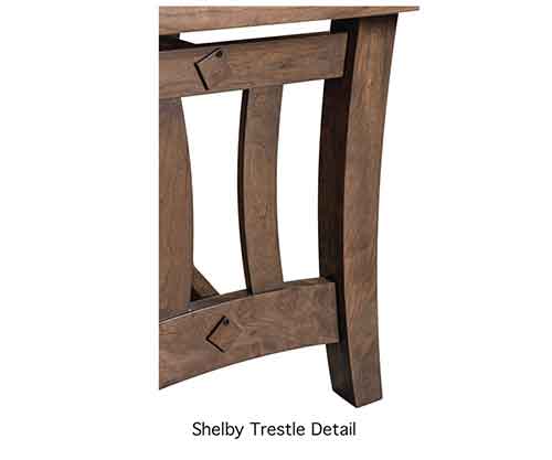 Modal Additional Images for Amish Shelby Trestle Table