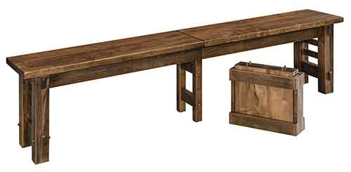 Amish Columbun Bench