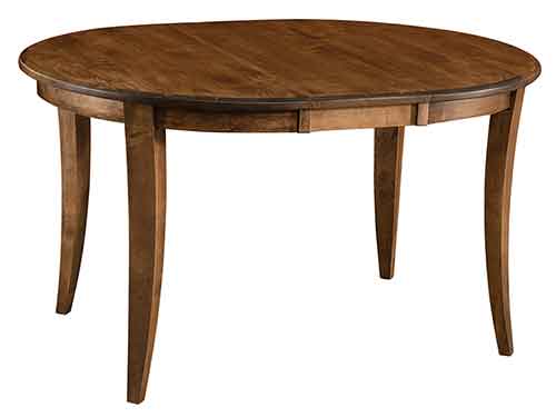 Amish Chalet Leg Table - Click Image to Close